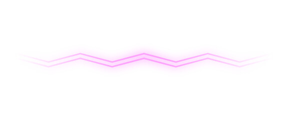neon zigzag line
