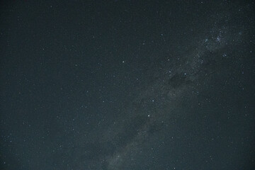 Noche estrellada con la via lactea