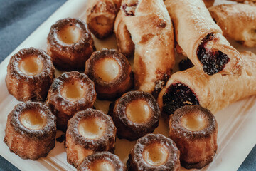 brown muffins