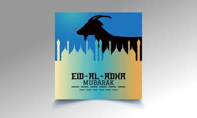 Eid Al Adha Vector Template Design 
