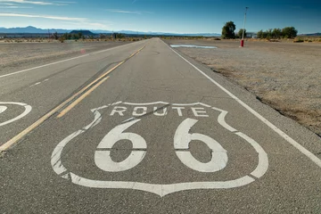 Poster Route 66 Highway Shield © Steve Gadomski