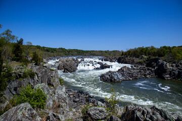 Fototapeta na wymiar Great Falls Waterfall