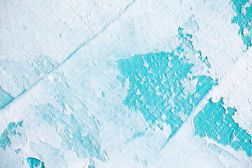 Fototapeta premium textured wall with a blue tint. background for your design.