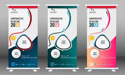 Business Roll Up Template, Standee Design Banner, Corporate digital Roll Up Banner, Modern Vector Banner,
x-stand Banner, exhibition display, Company creative concept Presentation Stand template