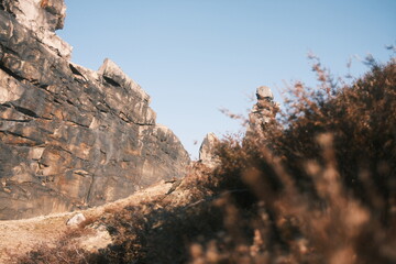 Steinmauer Weddersleben Teufelsmauer