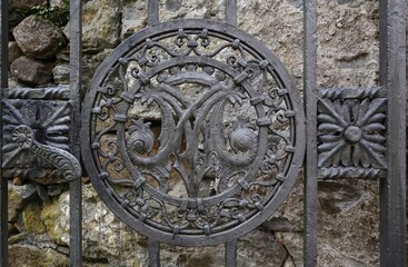 Particolare Cancello in ferro