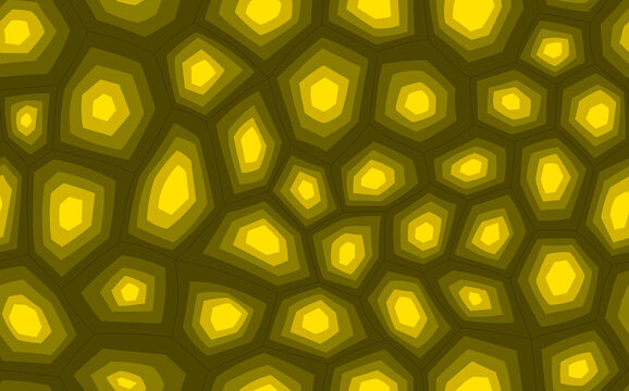Abstract modern turtle shell seamless pattern. Animals trendy background. Brown decorative vector illustration for print, fabric, textile. Modern ornament of stylized skin