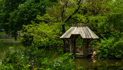 gazebo in the park