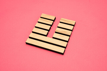 Gene Key 19 Hexagram wood i ching on pink background