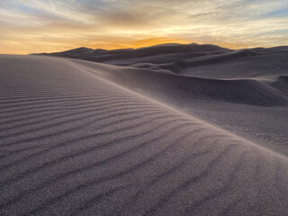 Fototapeta na wymiar Great Sand Dunes National Park and Preserve in Colorado 