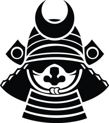 Samurai Mask Helmet Warrior Sword Fighter Fight Duel Japanese Blade Military Bushi Shogun Ronin Swordsman Ninja Katana