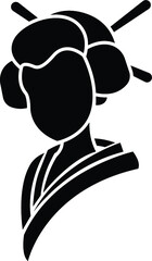 Geisha Woman Female Fan Samurai Warrior Japanese Blade Military Bushi Shogun Ronin Ninja