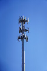 Smartphone Cell phone towers used to connect many all over the State of Wisconsin