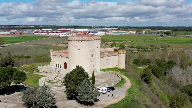 Castle of Arevalo in Avila, Castilla y Leon, Spain