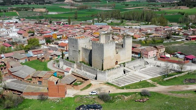 Castle of Encinas de Esgueva, is a municipality in the province of Valladolid, in the Autonomous Community of Castilla y Leon, (Spain).