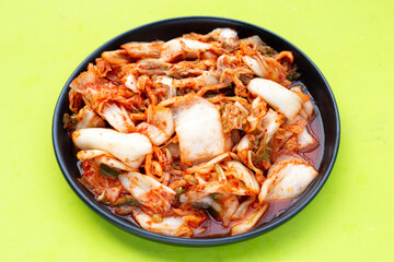 Kimchi, Korean dish of spicy fermented vegetables