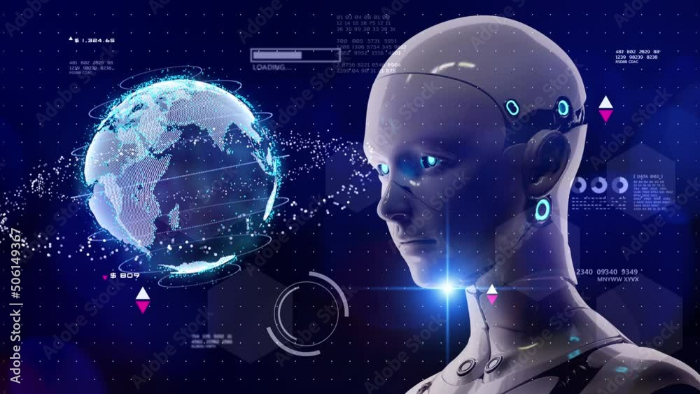 Poster ai robot process automation rpa document management system dms for company digital transformation pa