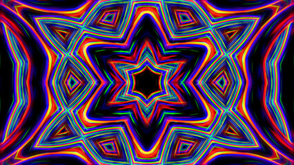 Abstract textural multicolored background kaleidoscope.