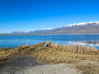 Farmington Bay, Great Salt Lake, Utah
