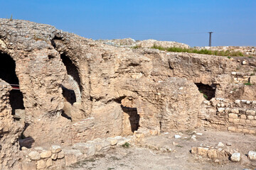 Apamea excavations Syria