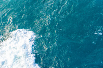 Sea surface on windy day