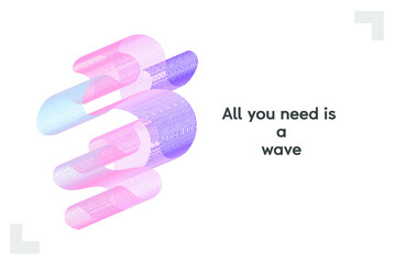 배경으로 쓰기 좋은 물결 무늬 디자인