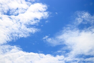 Obraz premium 青空と雲