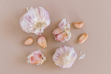 Organic Garlic in Various forms