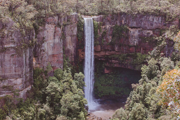 Belmore falls waterfall, Southern Highlands NSW Australia