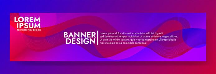 Abstract Colorful liquid Banner Template. Modern background design. gradient color. Blue Dynamic Waves. Fluid shapes composition. Fit for website, banners, wallpapers, brochure, posters