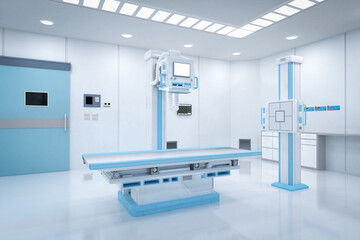x-ray scanner machine for radiology treatment
