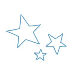 Obraz premium simple illustration of stars