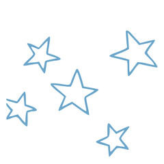 simple illustration of stars