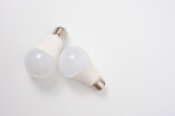 Two LED lamps for a standard cartridge, photographed against a white background.