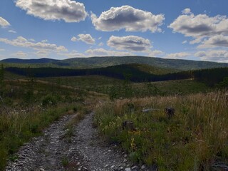 landscape in the mountains