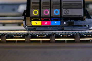 Inkjet Printer Cartridges used for printing