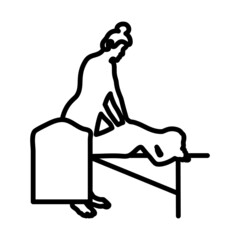 Woman Massage Icon