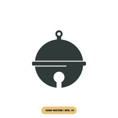 pet bell icons  symbol vector elements for infographic web