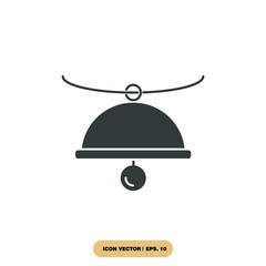 pet bell icons  symbol vector elements for infographic web