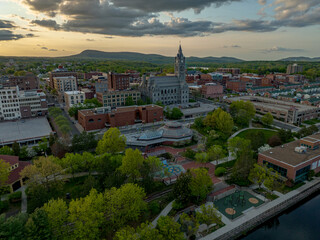 Fototapeta premium Holyoke Mass, City Hall