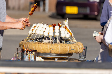 草津の団子販売