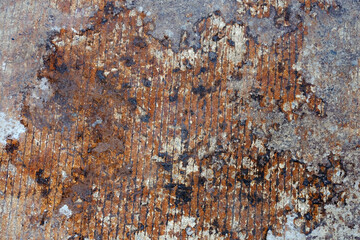 rusty metal background