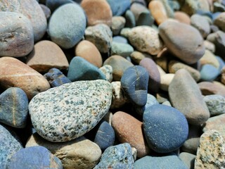 pebbles on the beach