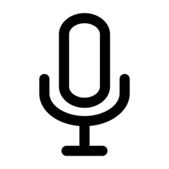 Microphone User Interface Icon