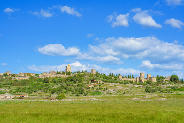 Scenic view of Trujillo, historical village in Extremadura, Spain