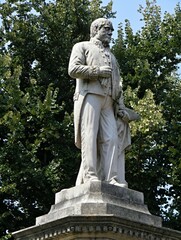 Naklejka premium Estátua do Conde de São Bento , Santo Tirso, Norte - Portugal