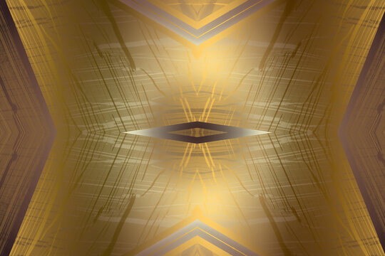 Golden Abstract  decorative paper texture  background  for  artwork  - Illustration