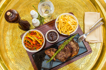 Food Fotography art shots, Oriental Egypian Kebab Barbeque food, Photos is selective focus with shallow depth of field. shots taken at Cairo Egypt