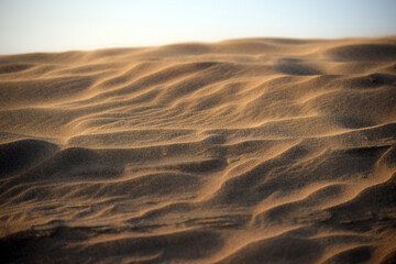 Fototapeta na wymiar blur sand in desert