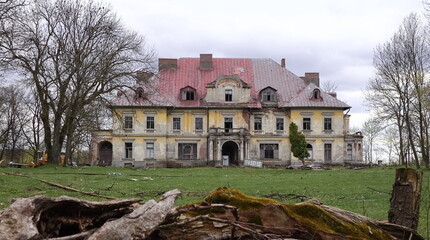 The Palace in Bałtów - the palace of the Drucki-Lubecki family. It was built by Prince Alexander...